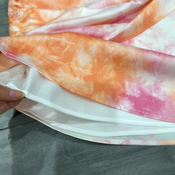 WAYF multi color Two Piece Spaghetti strap and mini skirt - Picture 5 of 8